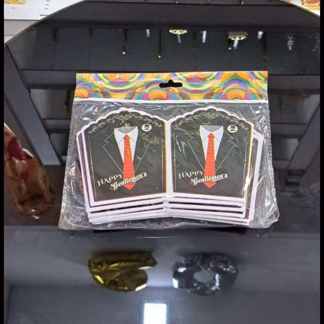 تم تولد مردانه بزرگسال کراوات ظرف پفیلا (پاپکرن) 10 عددی 