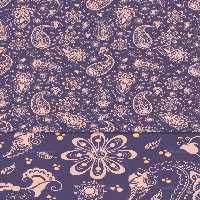 وکتور زمینه و پترن ترمه | گرافیک با طعم تربچه