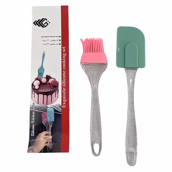 فرچه لیسک بزرگ دسته کریستال