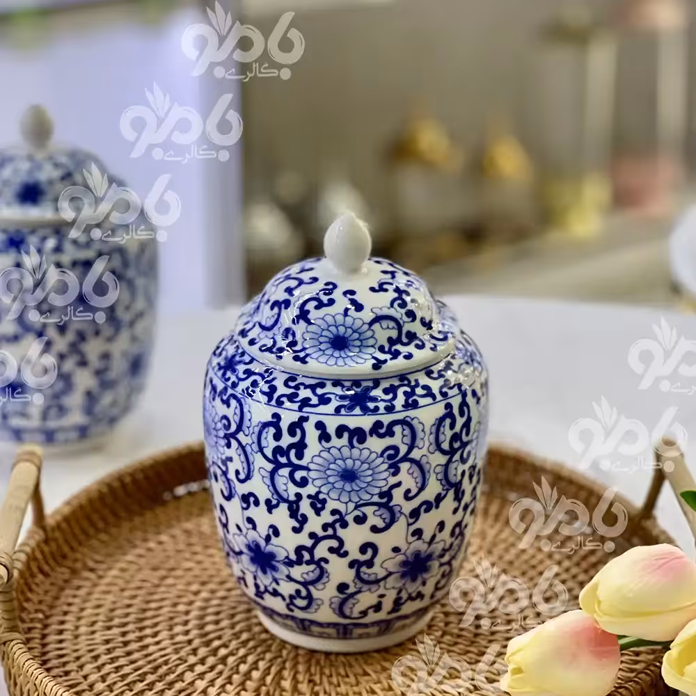 بانکه سرامیک جینجر جار قلم آبی 441/2