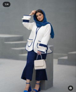 مانتو شلوار مازراتی نرگس
