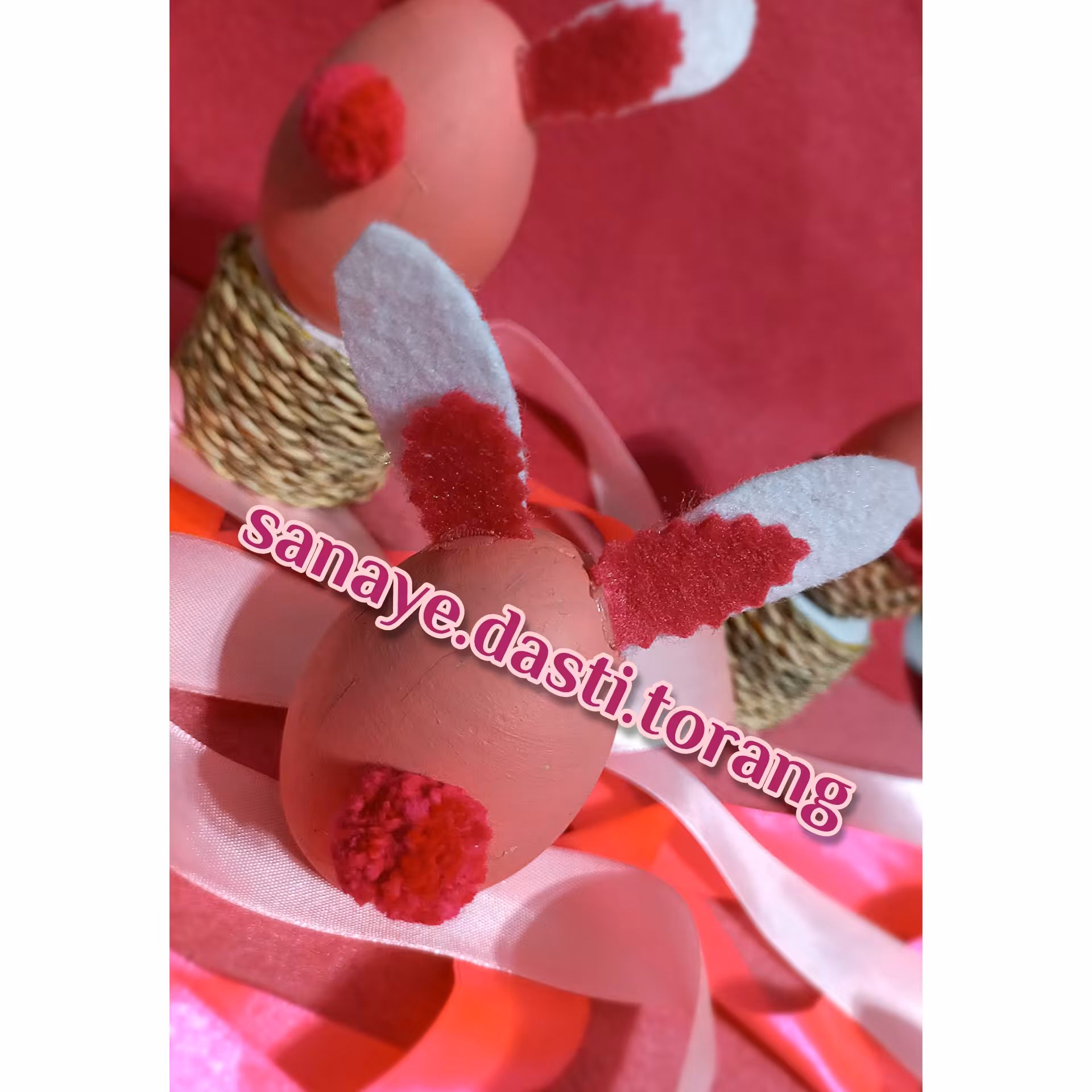 تخم مرغ.تخم  مرغ سفالی.هفت سین.هفتسین.خرگوش.نماد سال