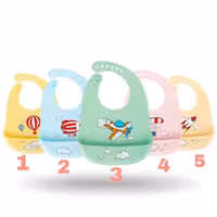 پیشبند سلیکونی کاسه ای کودک مدل2