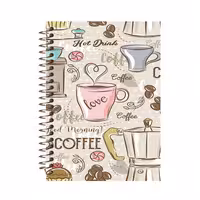 دفتر زبان مشایخ طرح فنجان قهوه کد Z2