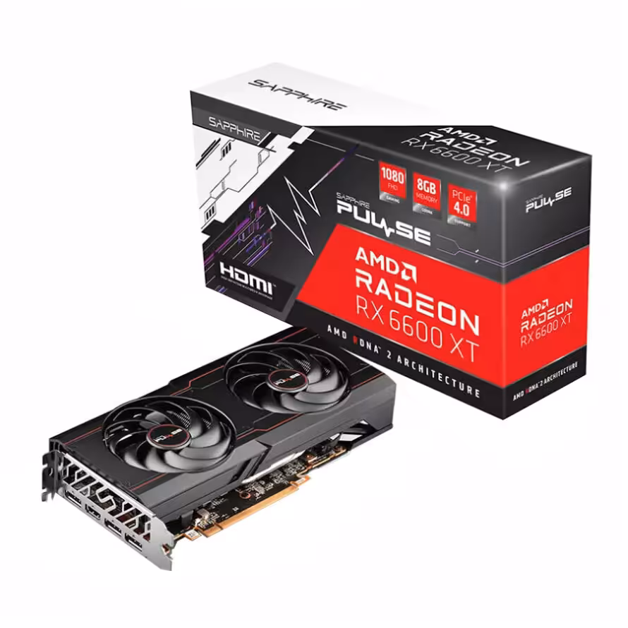 کارت گرافیک سافایر PULSE AMD Radeon RX 6600 XT 8GB