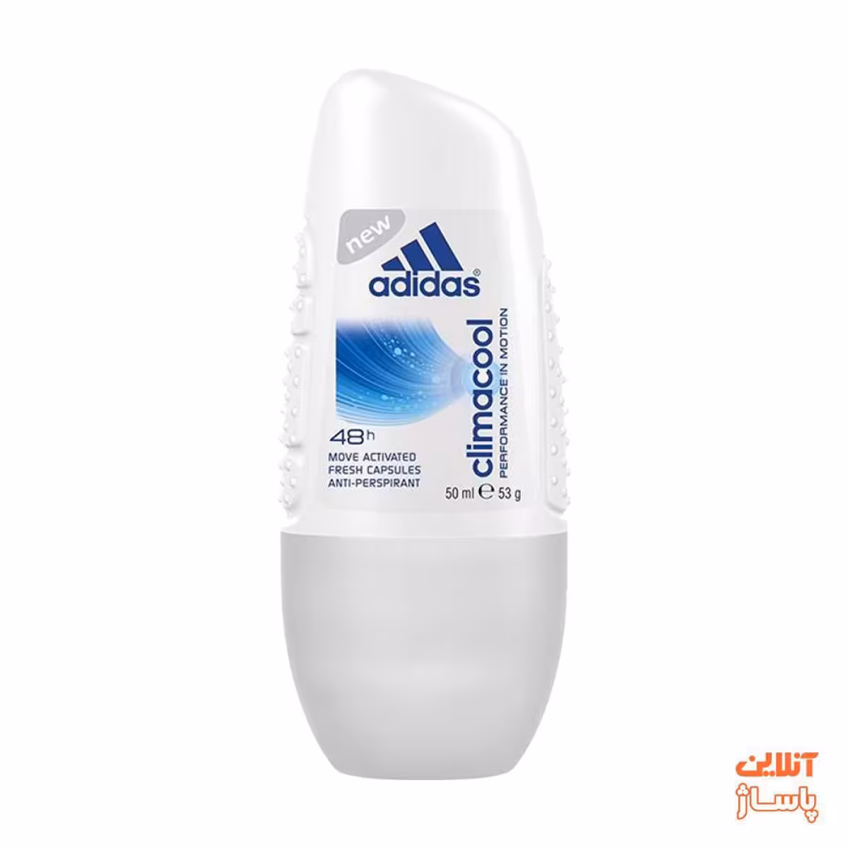 رول ضد تعریق زنانه آدیداس مدل Climacool حجم 50 میلی‌ لیتر