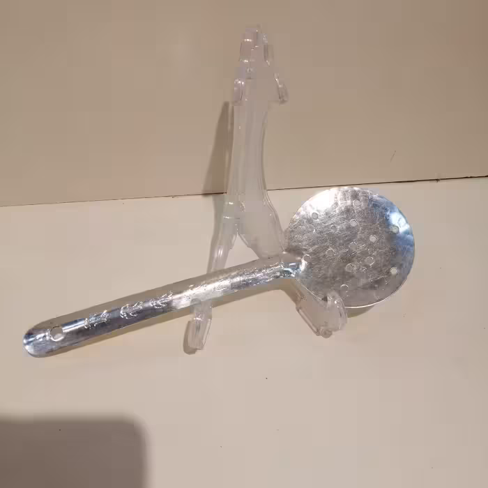 کفگیر مسی تمام قلع سایز 1