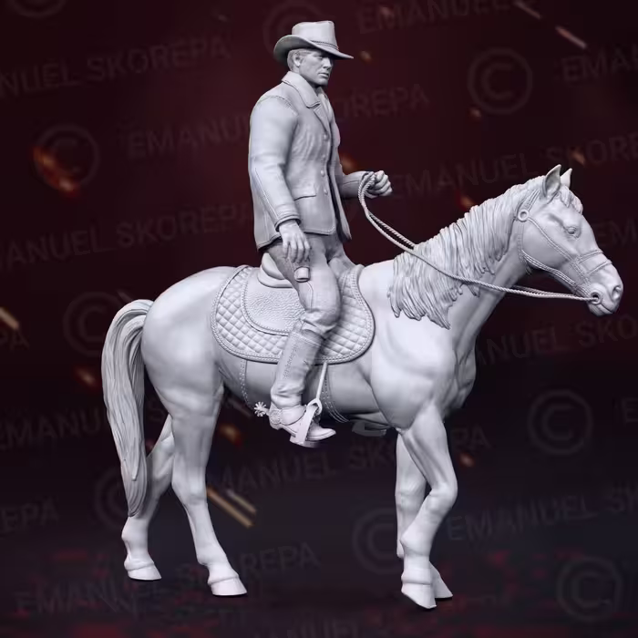 فیگور شخصیت آرتور مورگان شکارچی افسانه ای از بازی Red Dead Redemption 2