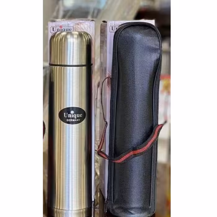 فلاسک قلمی کاور دار یونیک (یک لیتری)