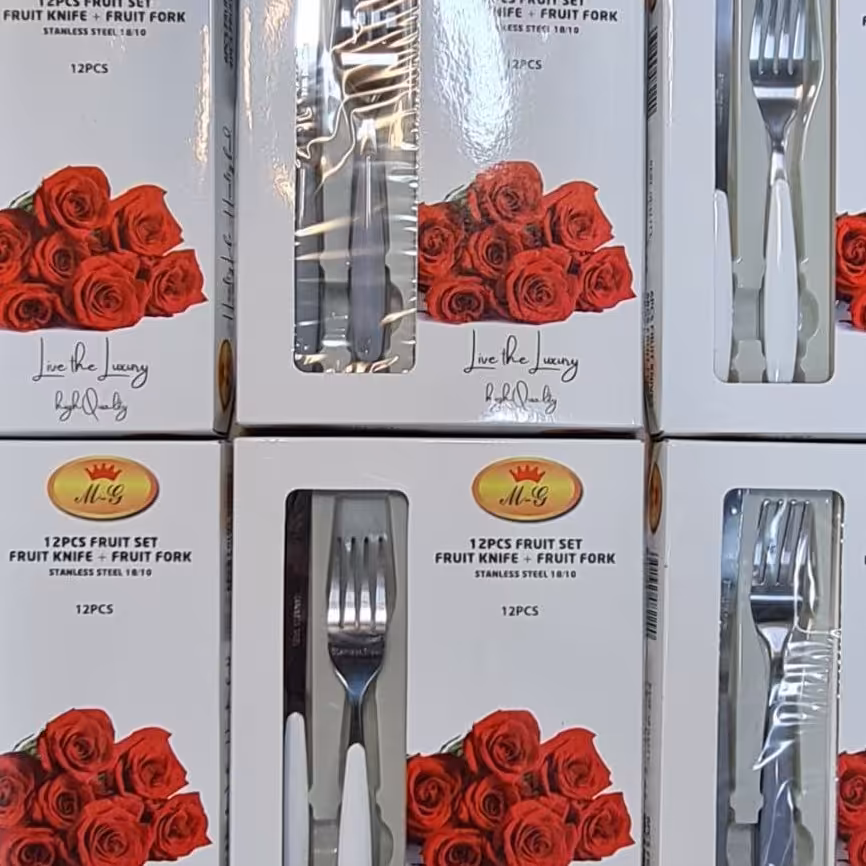 ست چاقو وچنگال  طرح جدید 