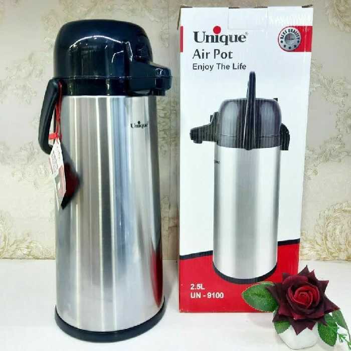 فلاسک پمپی مارک یونیک ظرفیت2.5 لیتری