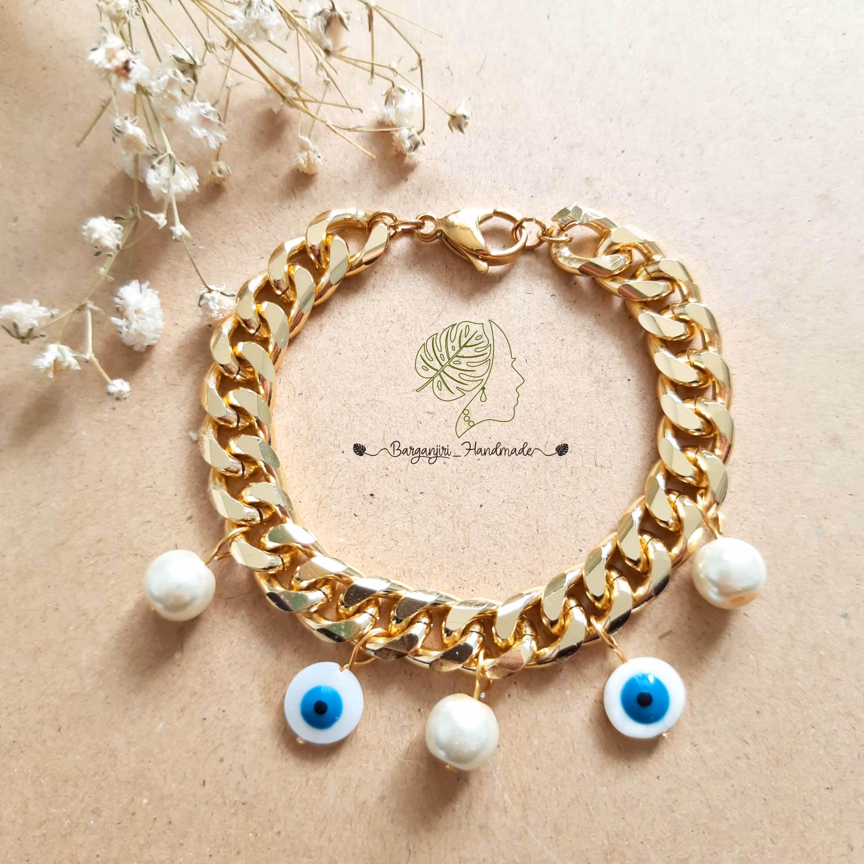 دستبند کارتیه چشم‌نظر  
