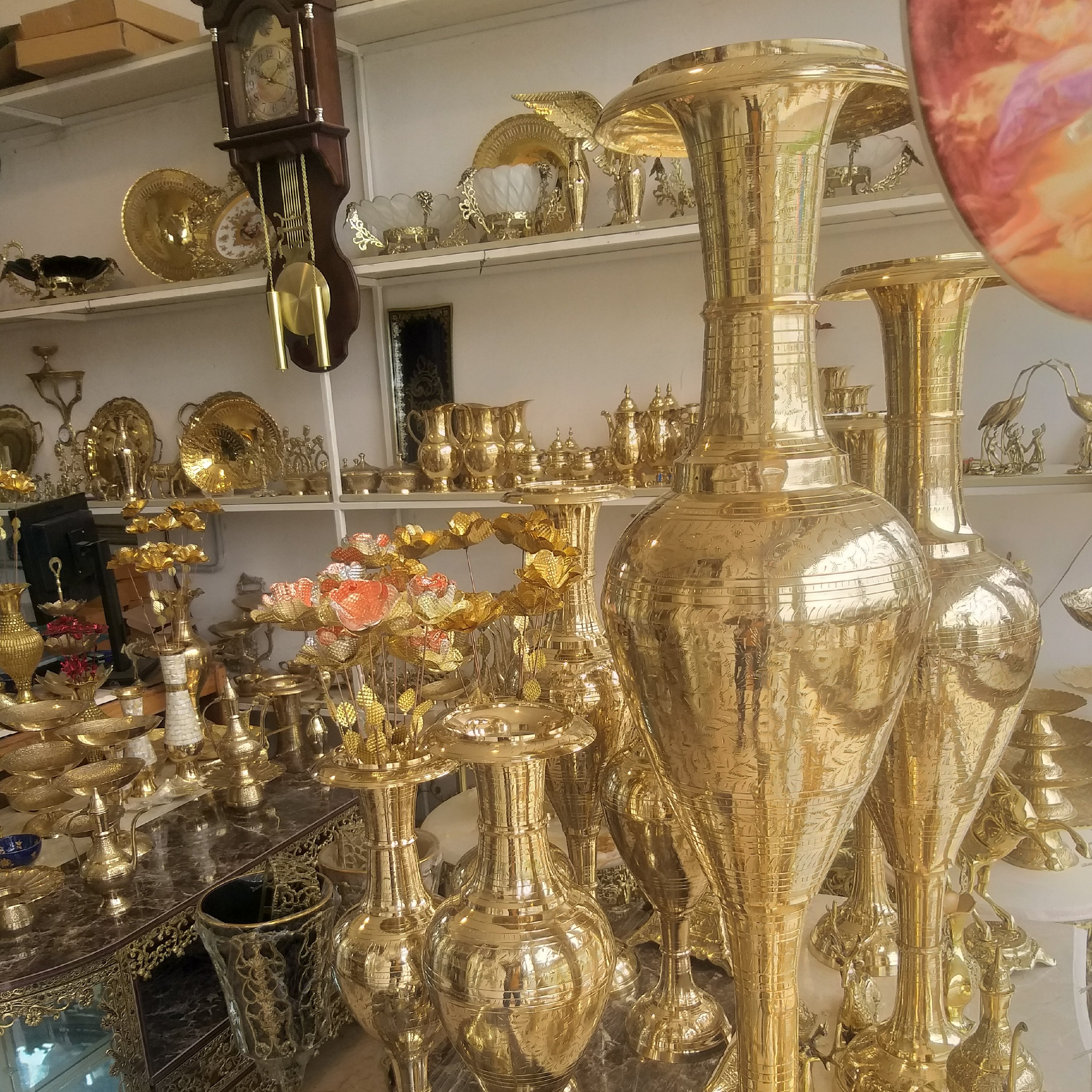 گلدان برنز،هندی یکمتر