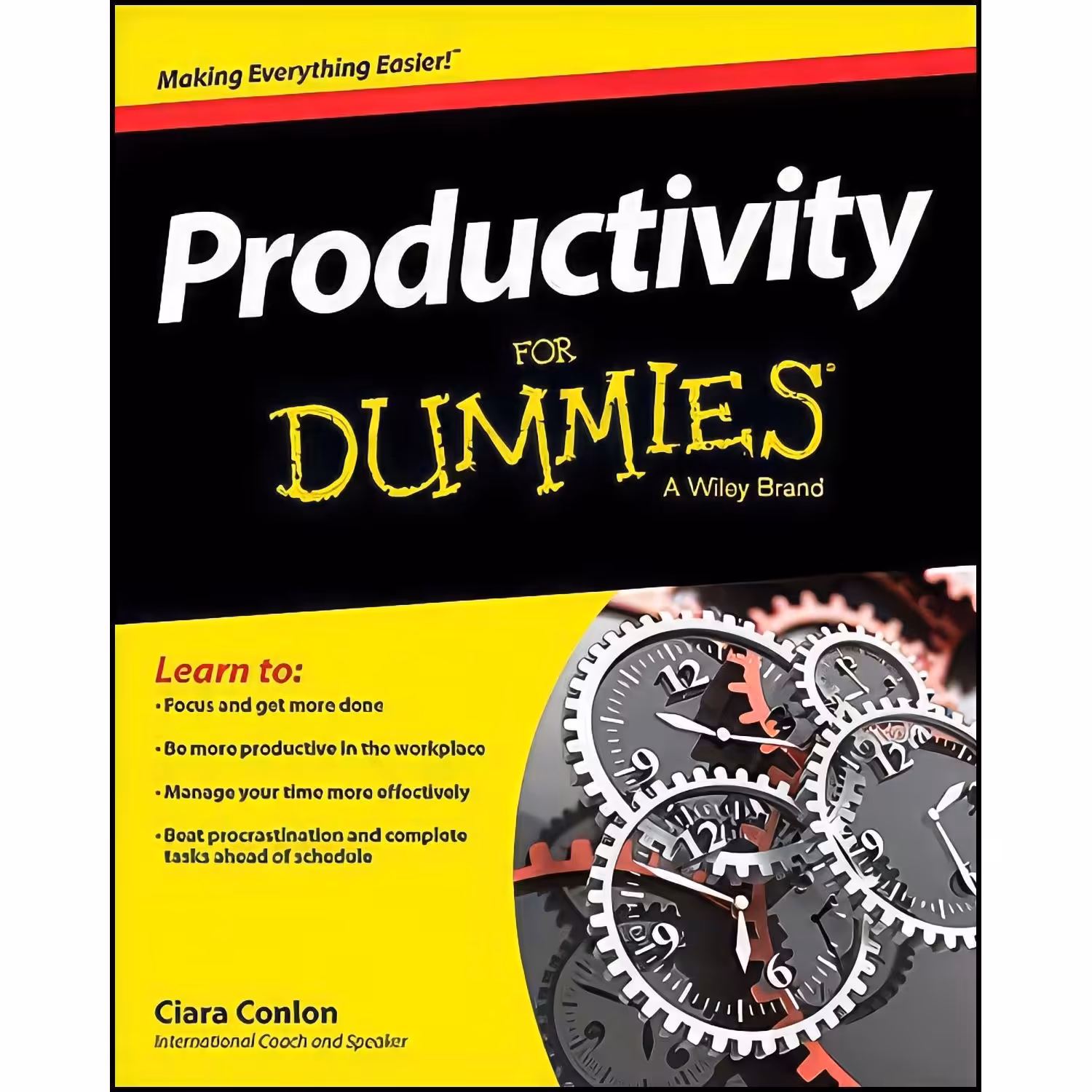 کتاب زبان اصلی Productivity For Dummies اثر Ciara Conlon