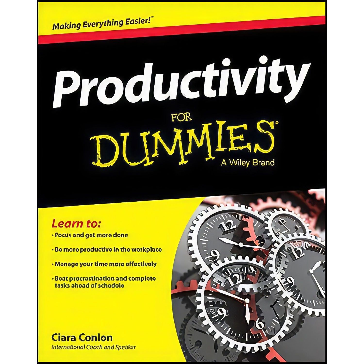 کتاب زبان اصلی Productivity For Dummies اثر Ciara Conlon