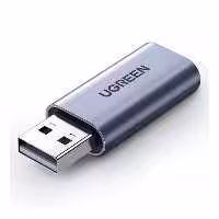 مبدل یا کارت صدا 2.0 USB به جک 3.5 میلی متری یوگرین مدل CM383 کد 80864