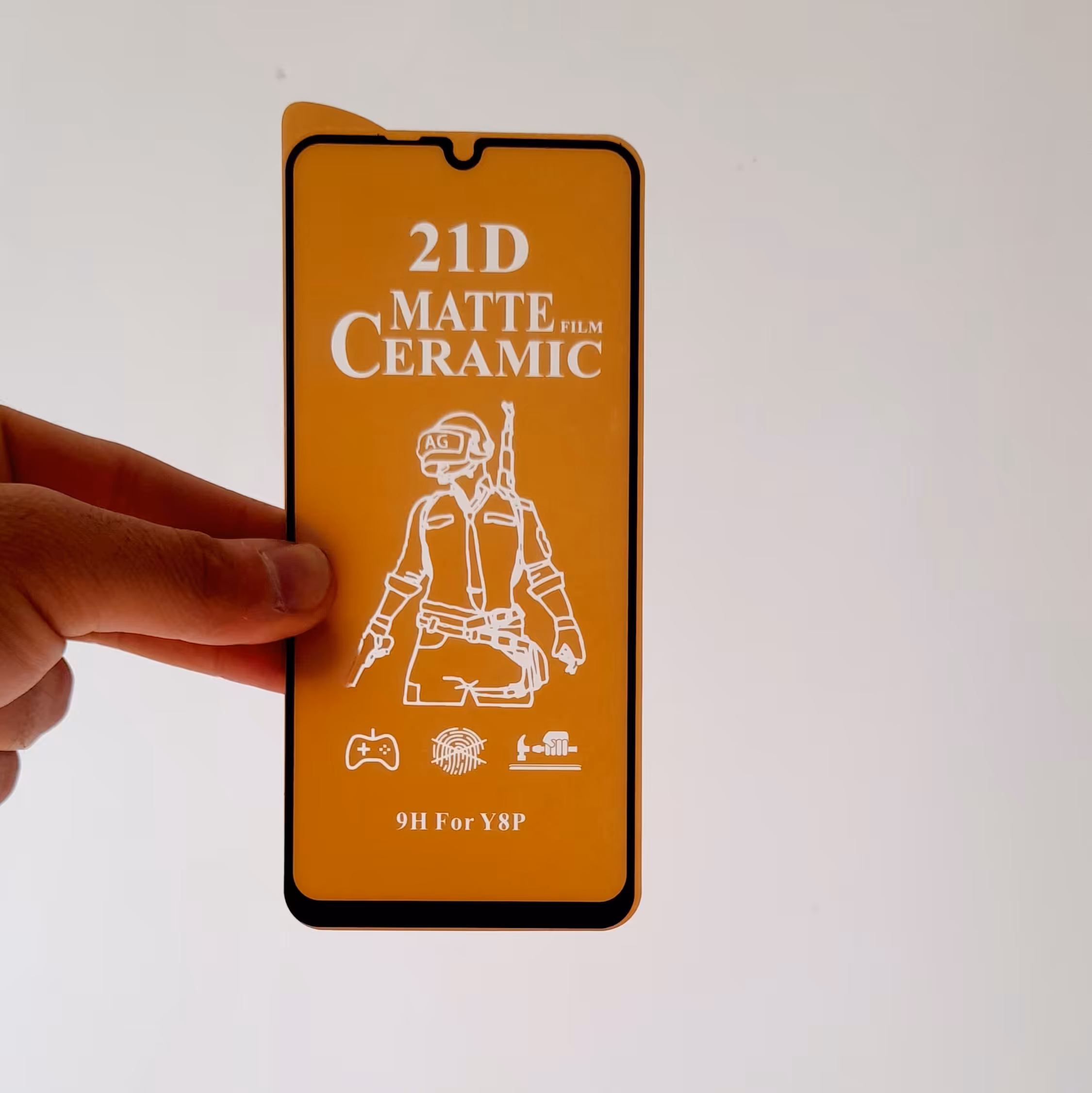 محافظ صفحه نمایش سرامیکی مات مناسب برای گوشی موبایل Huawei Y8p