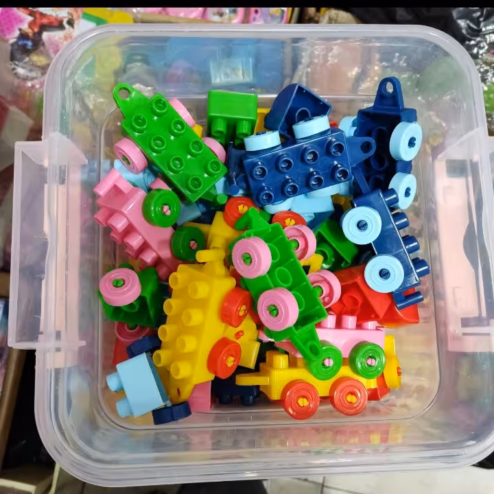 لگو سطلی 170تیکه جنس عالی وبا کیفیت، بازی فکری وسرگرمی