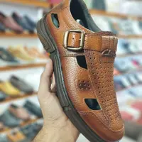 کفش تابستانی چرم طبیعی مردانه