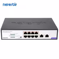 سوئیچ 10 پورت گیگابیت POE 120W نتربیت Neterbit مدل NGS-F1010P-A