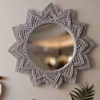 آینه مکرومه 