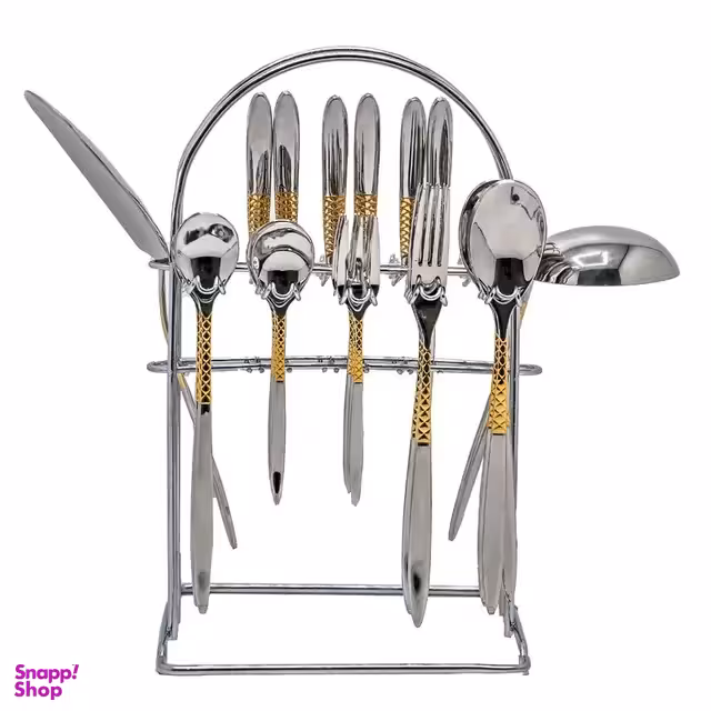 سرویس قاشق چنگال 39 پارچه پالرمو طرح امیلیا کد AAA