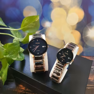 ساعت مچی ست مردانه و زنانه رادو بند سرامیک اصل RODO