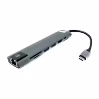 هاب 7 پورت تایپ سی کی نت مدل K-Net S7