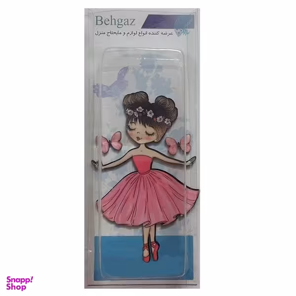 تاپر تزیین کیک به گز مدل دختر بالرین مجموعه 3 عددی