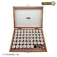 ست پین گیج اینسایز 5 - 4.5 میلی متر 51 پارچه (با گارانتی شرکتی) مدل 5-4166