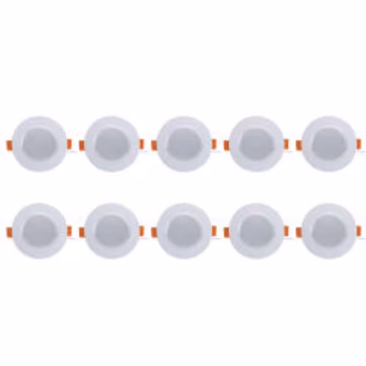 پنل ای ای دی 7 وات سفید سولاریس پارس شعاع بسته 10 عددی