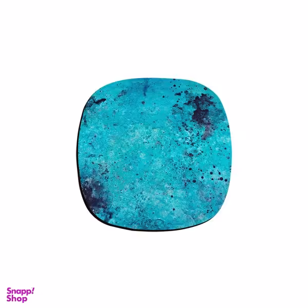 زیر لیوانی ترمه طراحان ایده مدل سنگ فیروزه کد CFP043