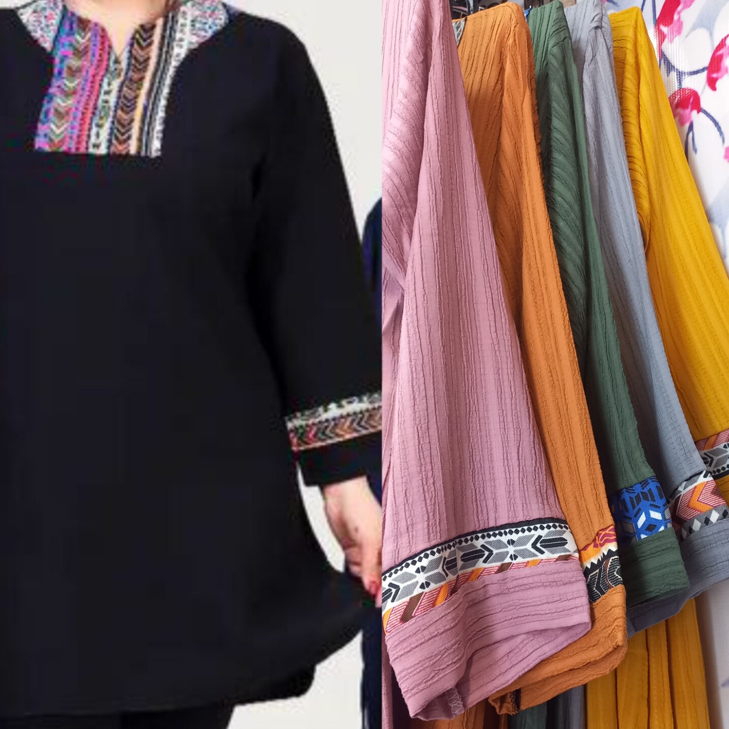 تونیک مانتو کراش سایز 36تا44