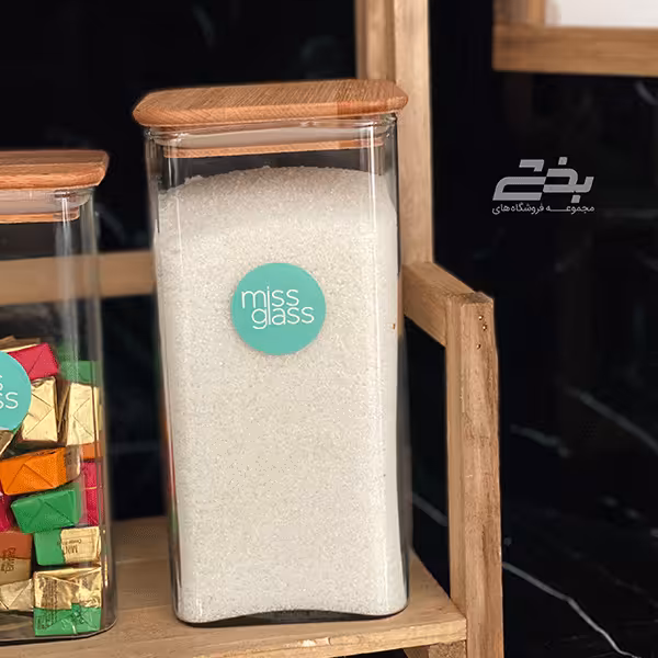 بانکه هرا چهارگوش سایز 1 درب چوبی نیلوفر