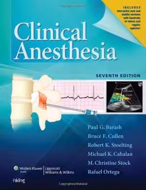 [PDF] دانلود کتاب Clinical Anesthesia, 7th ed, 2013