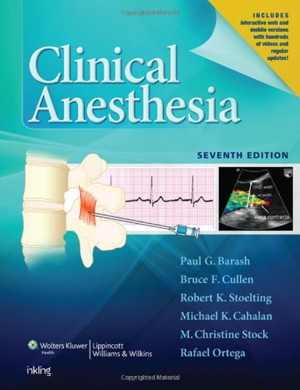 [PDF] دانلود کتاب Clinical Anesthesia, 7th ed, 2013