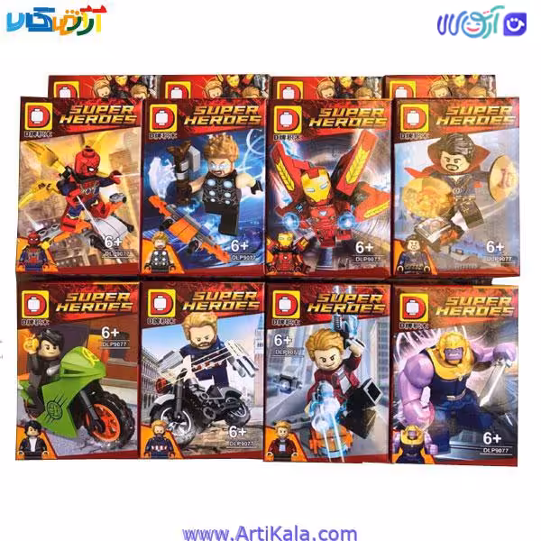 سری آدمک های لگویی اونجرز در جنگ ابدیت مدل DLP 9077