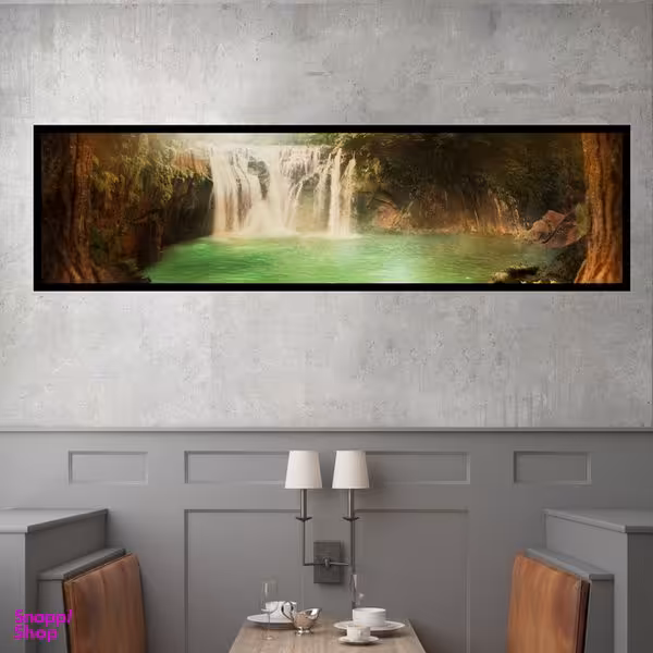 تابلو بکلیت طرح آبشار مدل کشیده B-7775