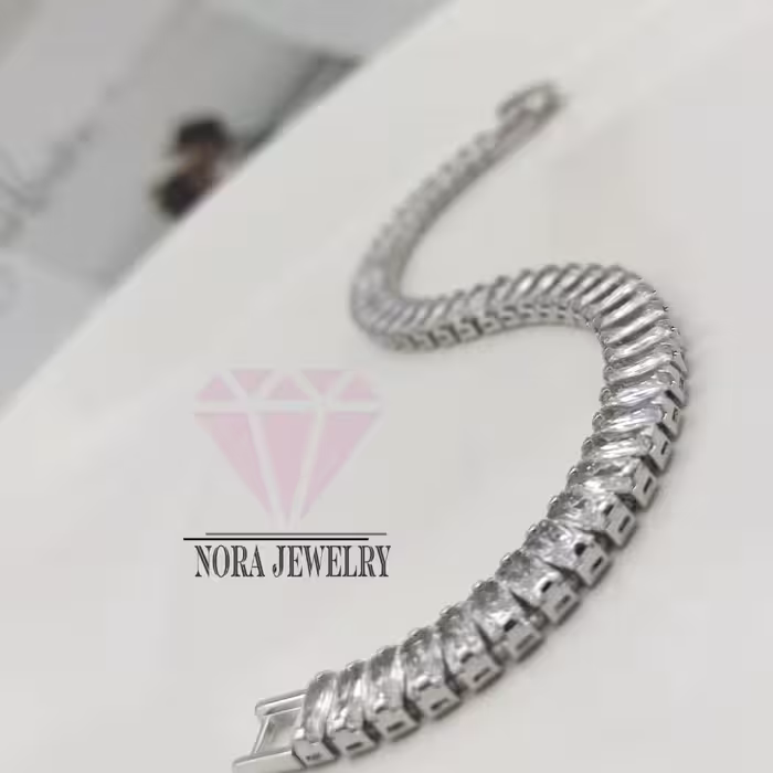 دستبند نگین باگتی درشت