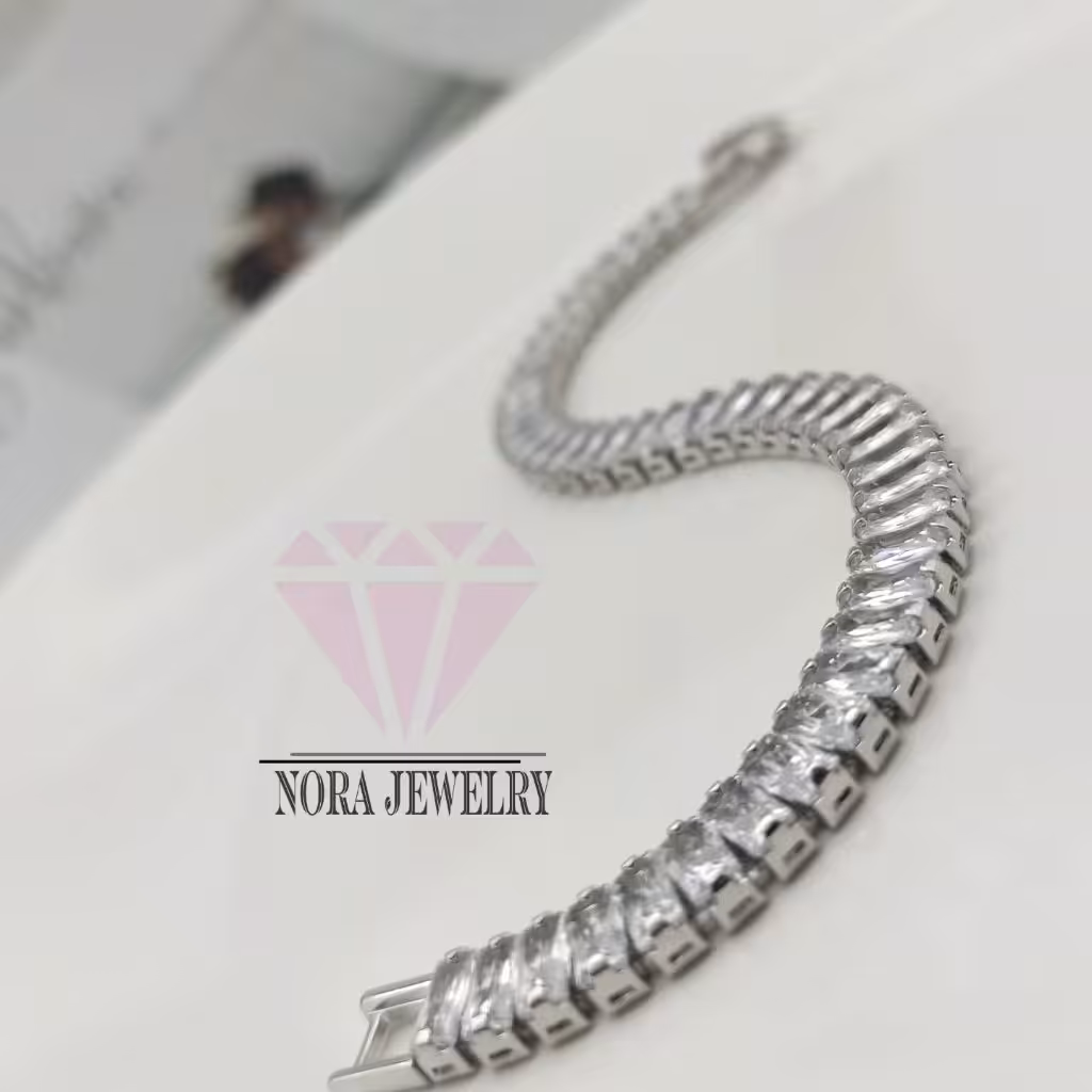 دستبند نگین باگتی درشت