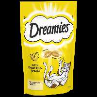 غذای تشویقی گربه دریمیز با طعم پنیر با وزن 60 گرم Dreamies Cheese 