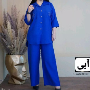 ست مانتو شلوار زنانه بابوس مدل شراره
