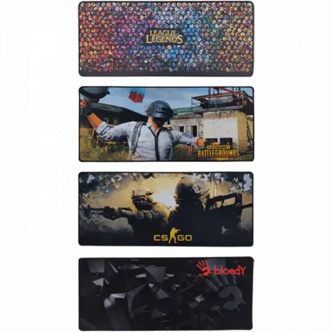 موس پد گیمینگ EXTENDED دارای طرح بازی کامپیوتری