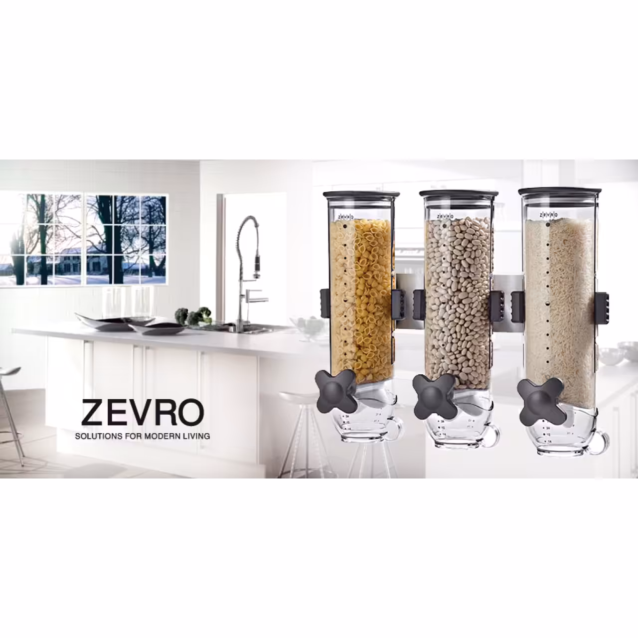 جای حبوبات سه قلو دیواری