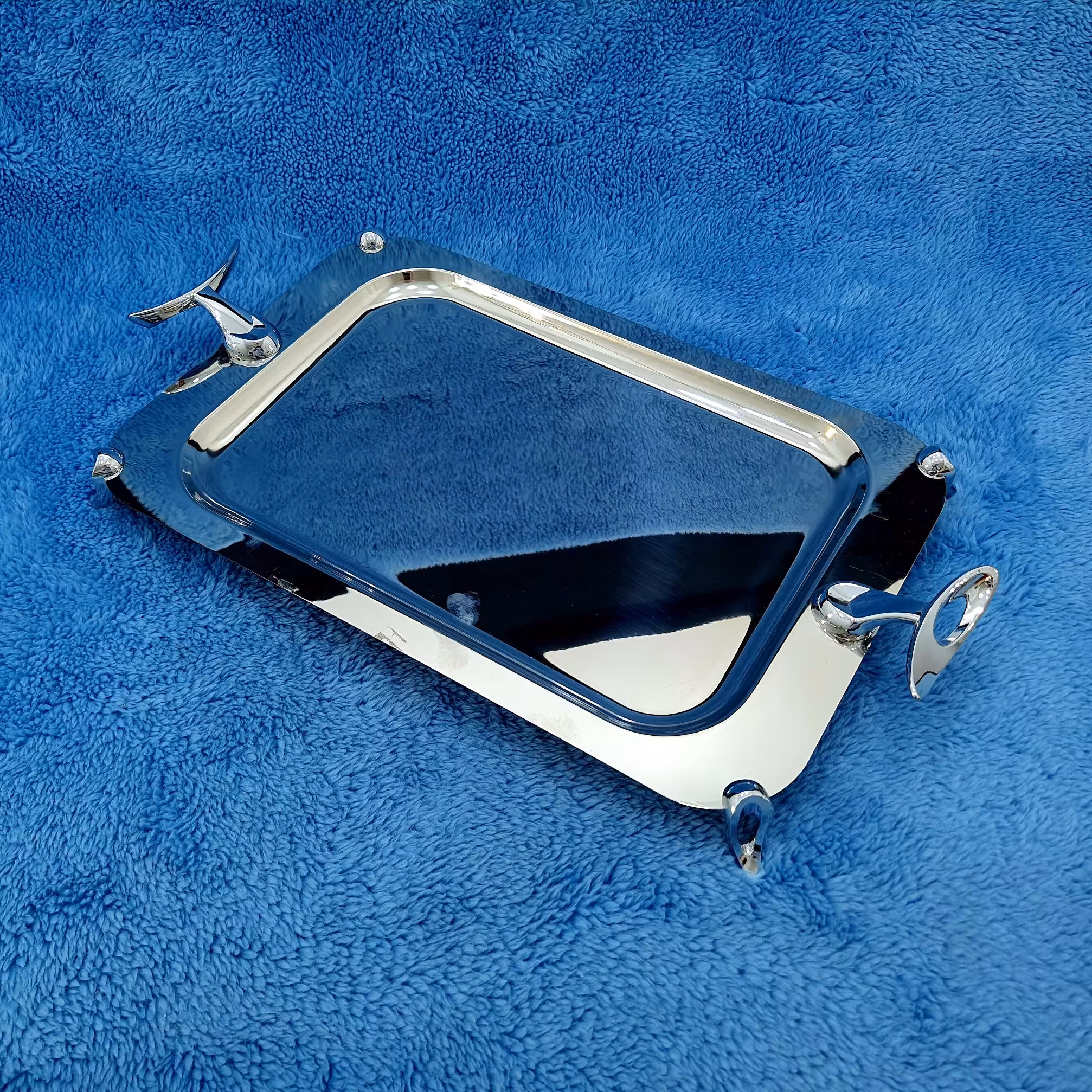 سینی استیل بزرگ برند سافینوکس SAFINOX کد 510