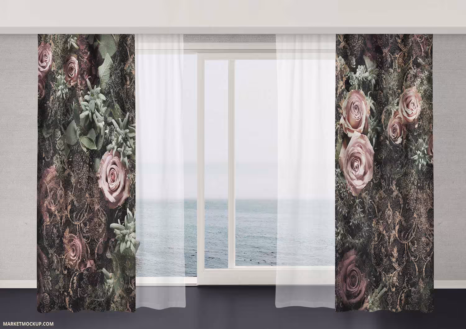 پرده تصویری تصویر گل