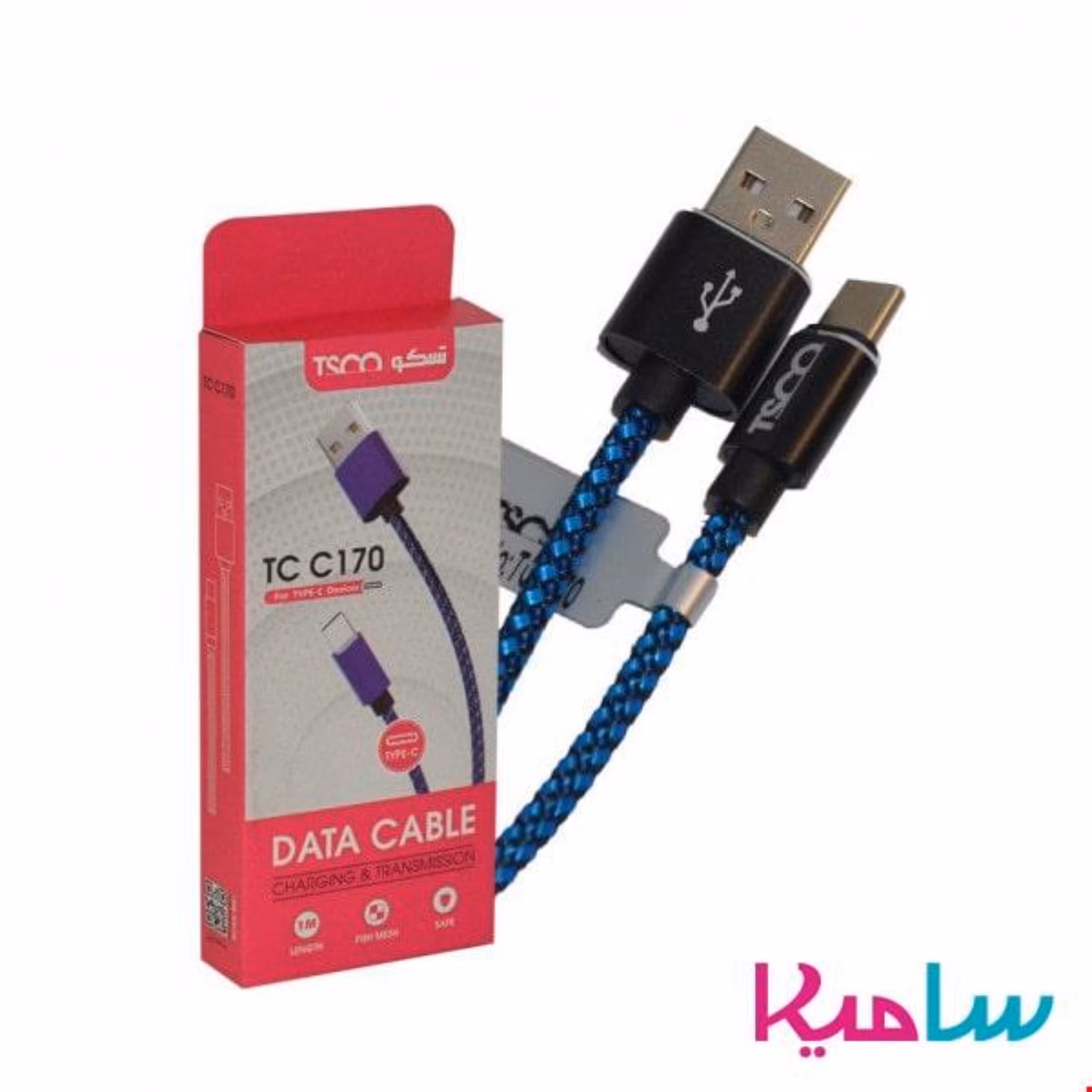کابل شارژ تایپ سی تسکو مدل TC C170