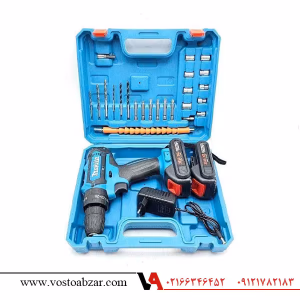 دریل شارژی چکشی 36 ولت ارزان طرح ماکیتا مدل 36vcheap