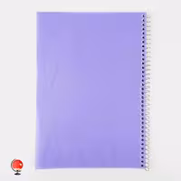 دفتر مشق 100 برگ سیمی رنگی آونگ بنفش