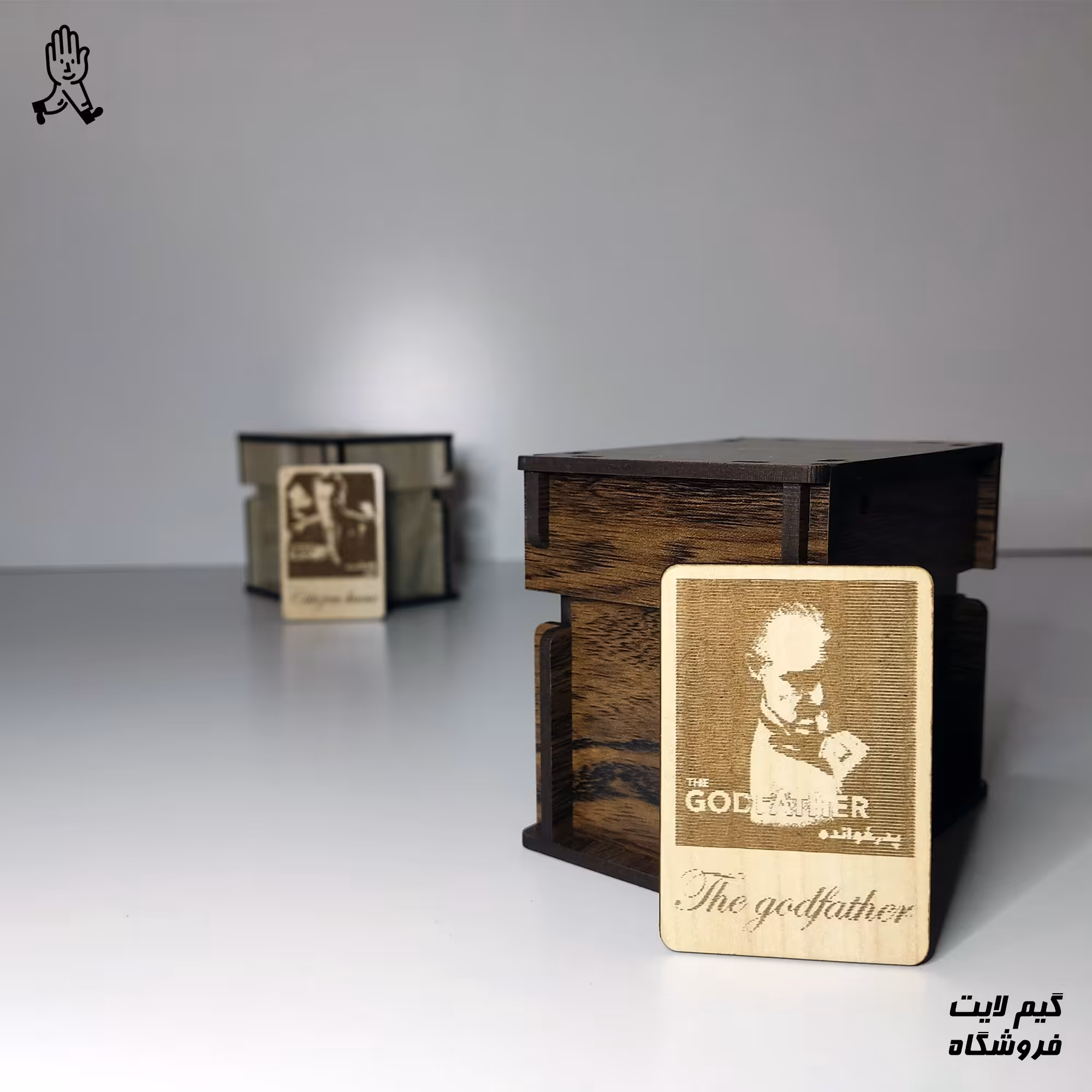 کارت بازی مافیا چوبی کوچک (کد 301)